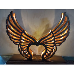 Lighted Angel Wings