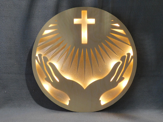 (image for) Lighted Praise Be To God